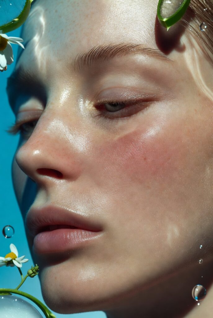 Calms Redness and Inflammation