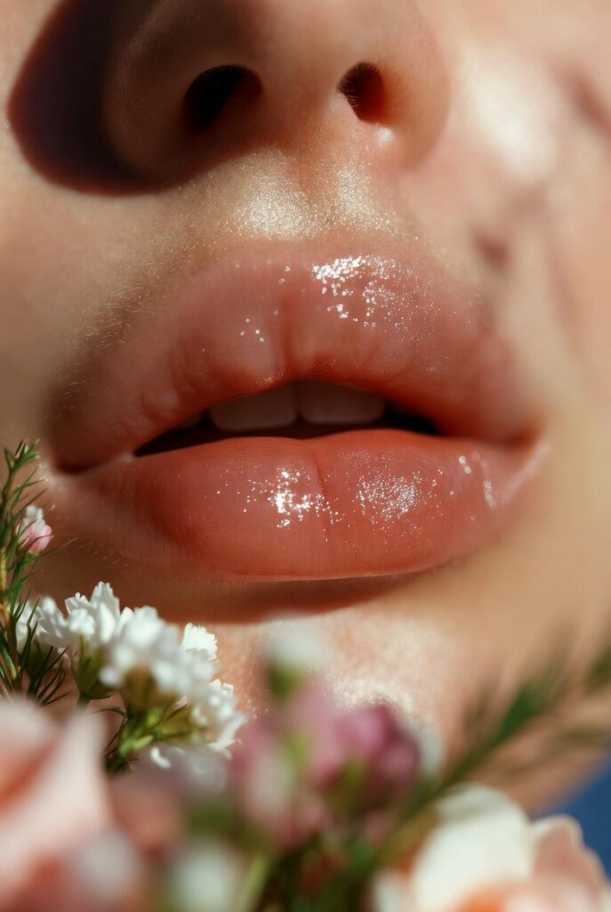 8. Glossy Lip Stain Instead of Matte Lipstick
