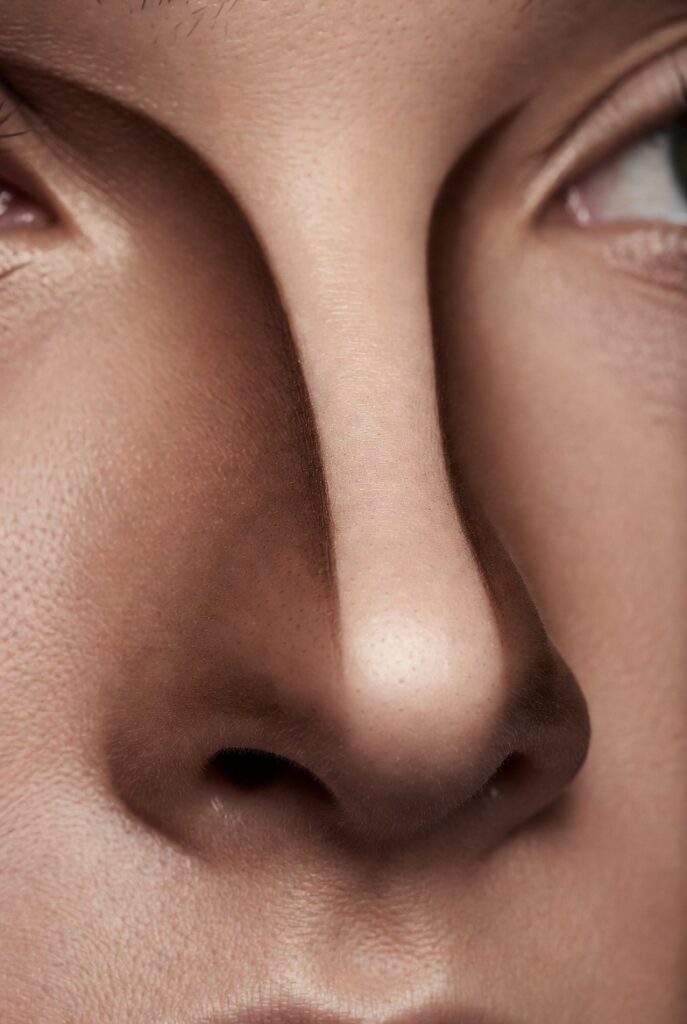 8. Contour on the Sides of the Nose, Not the Bridge