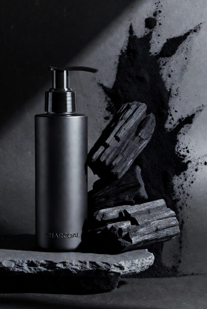 8. Charcoal Face Wash for Glowing Skin and Deep Detox