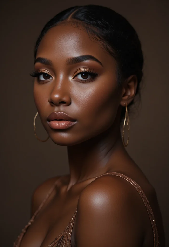 8. Warm Neutral Smoky Eye (Softened)
