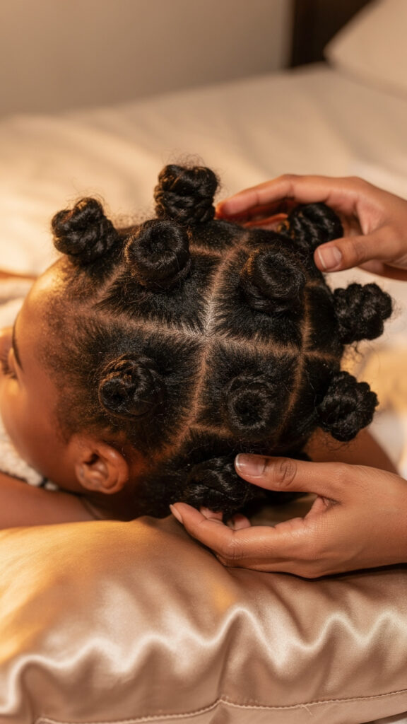 Bantu Knot Out for Tight, Textured Curls