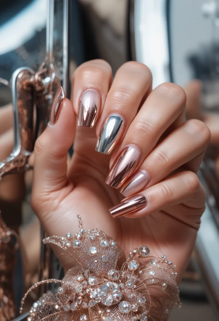 Sealing The Chrome Effect With A Top Coat