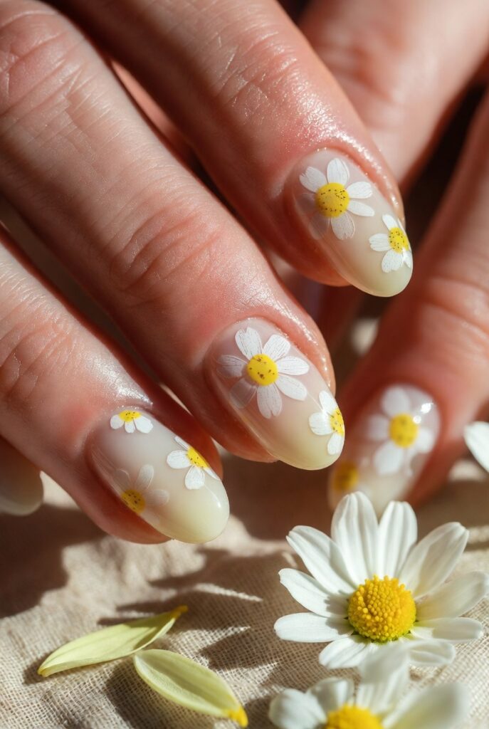Soft Daisy Floral Stickers