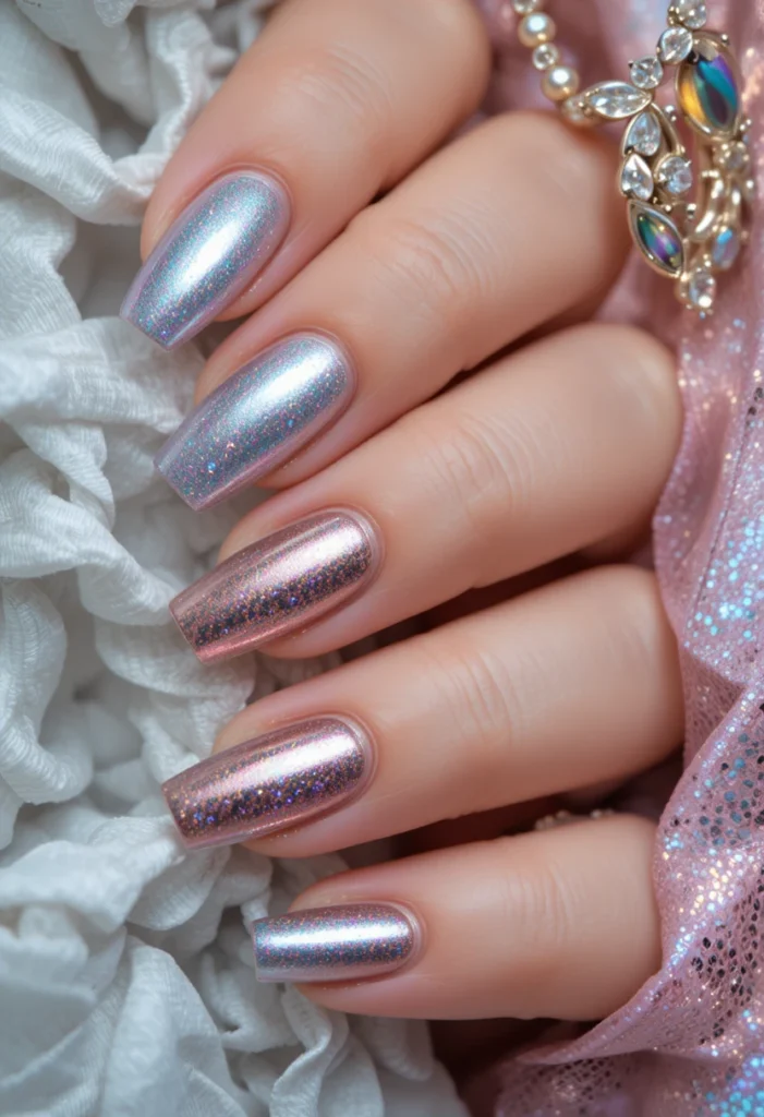 Adding Accent Details To Chrome Nails