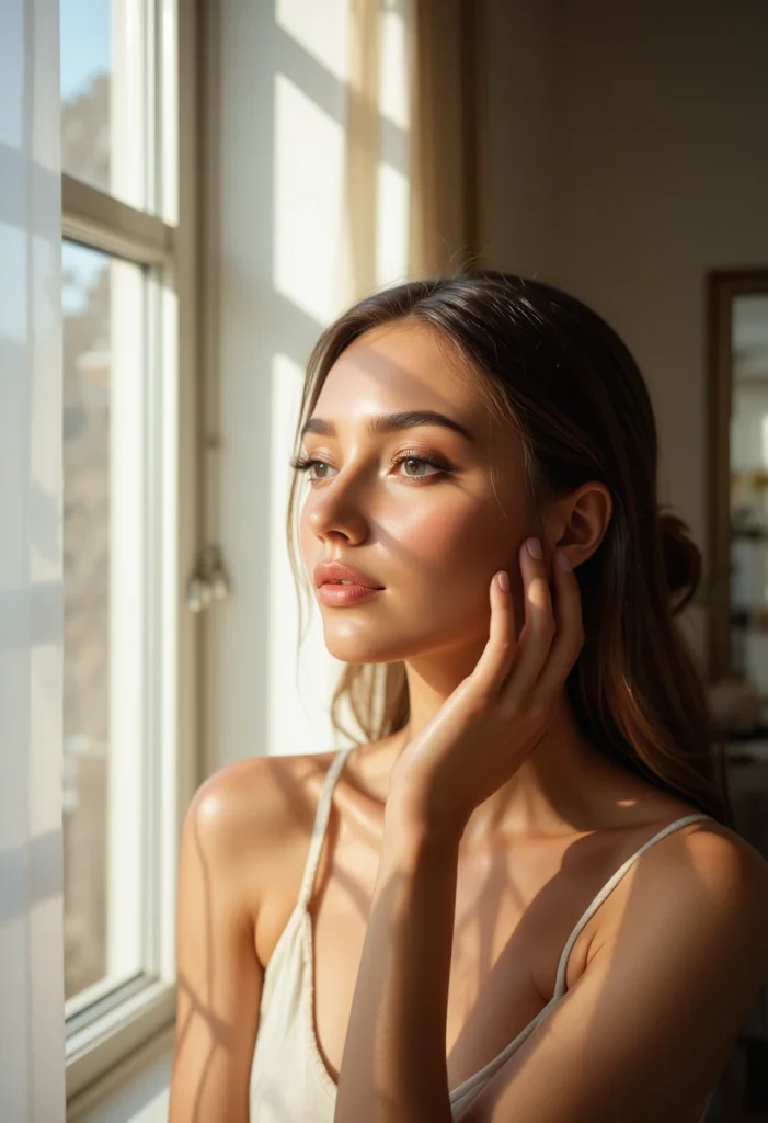 Swap Black Eyeliner for Warm Bronze Tones