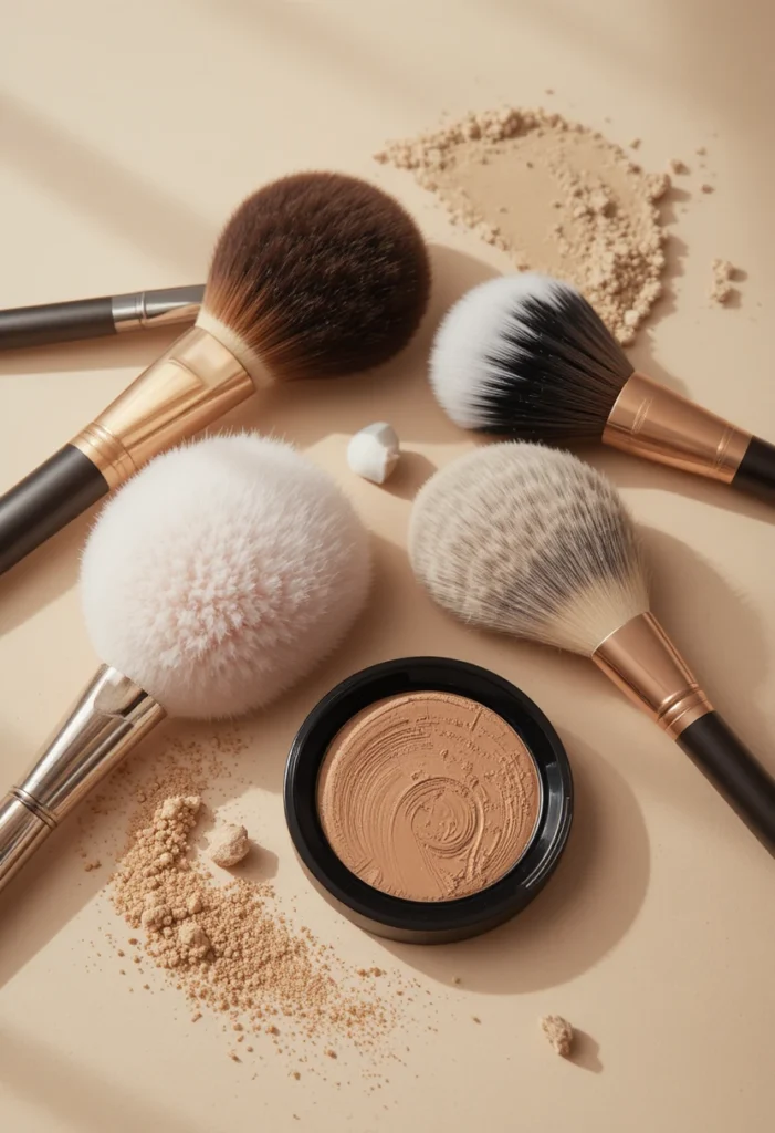 Mix Cream and Powder Textures for Depth