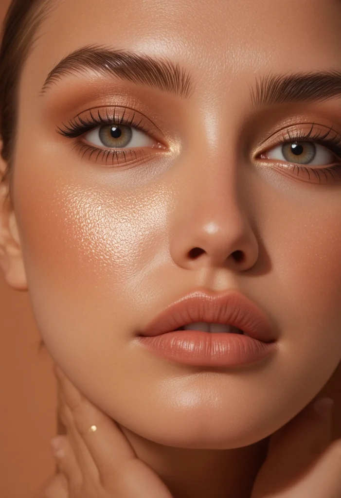 Mirror Bronzer Tones on Your Eyes