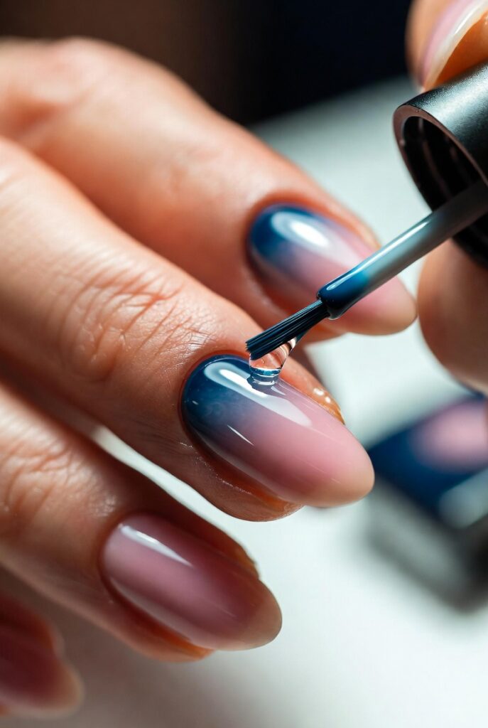 Sealing Your Ombre Design with the Perfect Top Coat