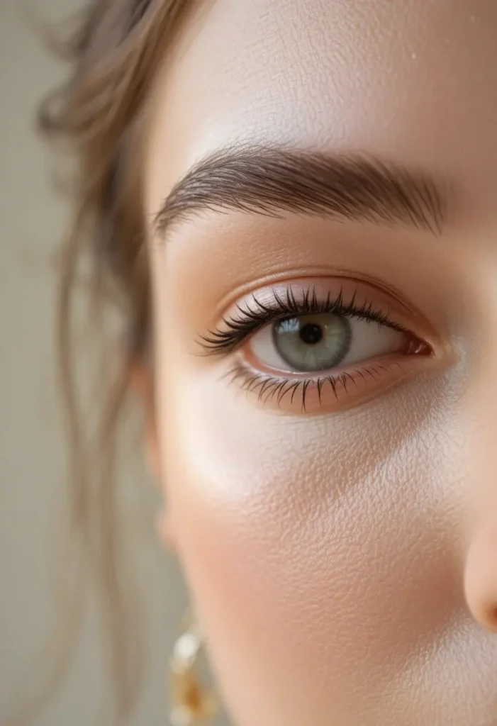 4. Soft Wispy Lamination for Fine or Sparse Brows