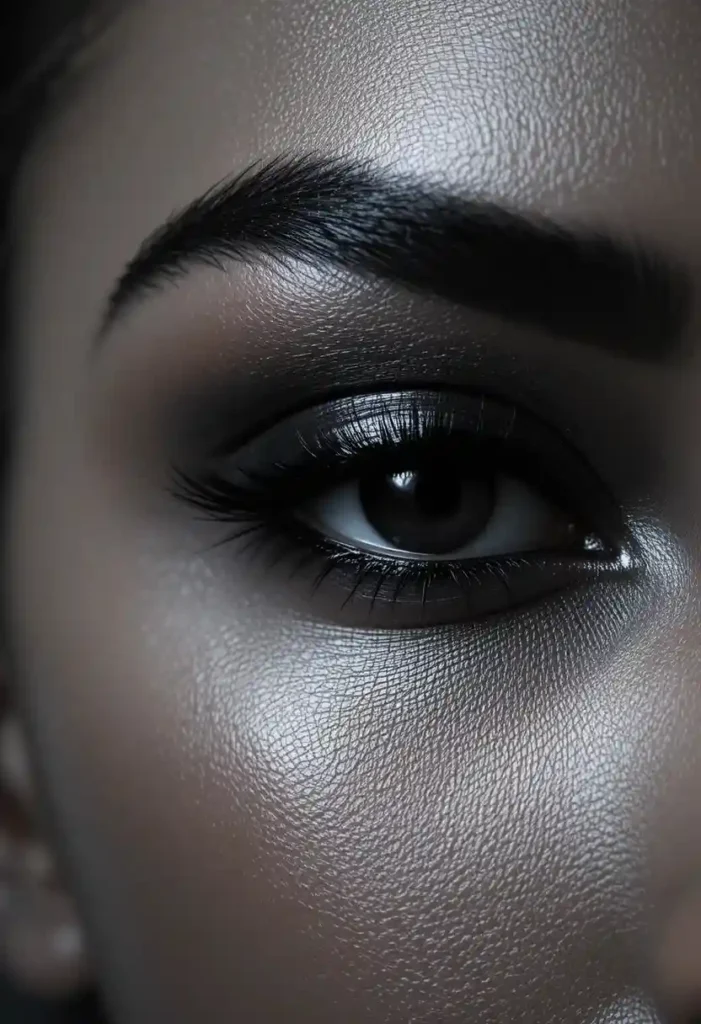16. Laminated Brows with a Deep, Dark Tint for Maximum Definition